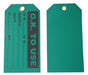 InventoryTag 3inH 5-3/4inW Green PK100