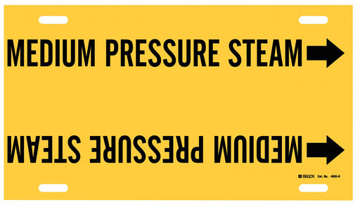 Pipe Marker Medium Pressure Steam