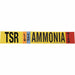 Pipe Marker Ammonia 4 in H 24 in W