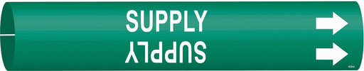 Pipe Marker Supply 13/16 in H 4/5 in W