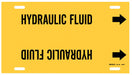 Pipe Markr Hydraulic Fluid 10in H 24in W