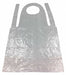Bib Apron Uni White Polyethylene PK100