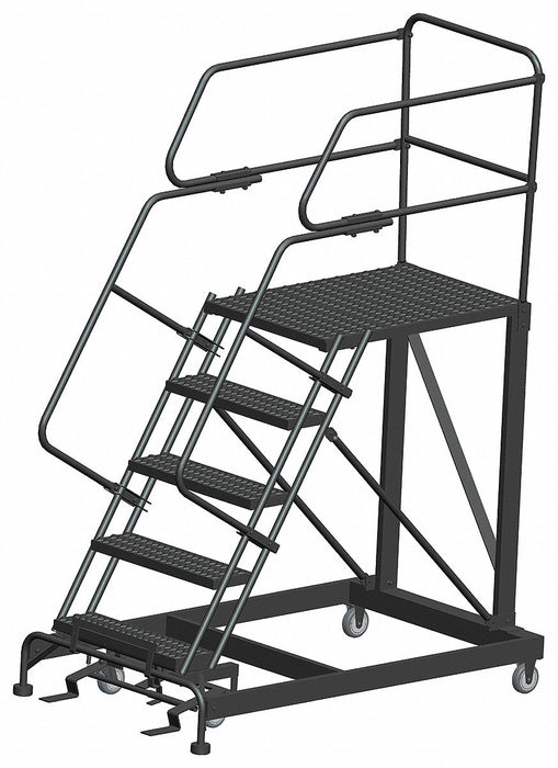 Roll Work Platform Steel Single 50 In.H