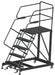 Roll Work Platform Steel Single 50 In.H