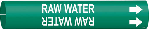 Pipe Mrkr Raw Watr 2 13/16in H 2 4/5in W