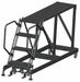 Roll Work Platform Steel Single 40 In.H