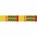 Pipe Marker Ammonia 1 1/8in H 7in W