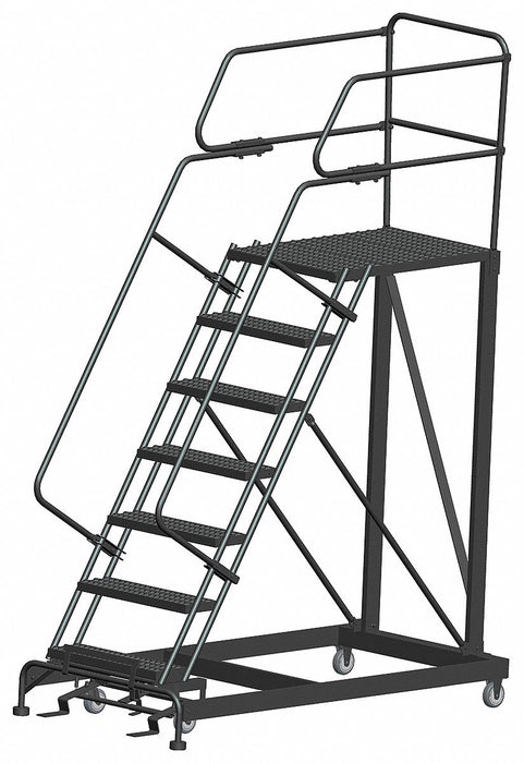 M8935 Roll Work Platform Steel Single 70 In.H