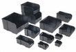 BinDivider 10inL Plastic Black PK6