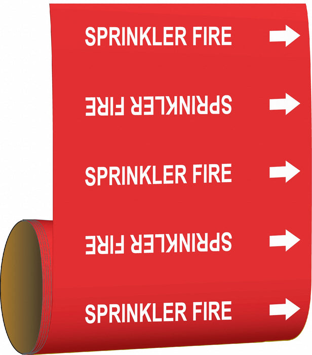 Pipe Mrkr Spnklr Fire 12in H 12in W