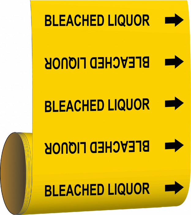Pipe Markr Bleached Liquor 12in H 12in W