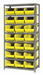 E1501 Bin Shlvng 18inx75inx36in Yellow