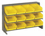 E1542 Bench Pick Rack 12x21x36in Yellow
