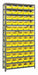 E1516 Bin Shlvng 18inx75inx36in Yellow