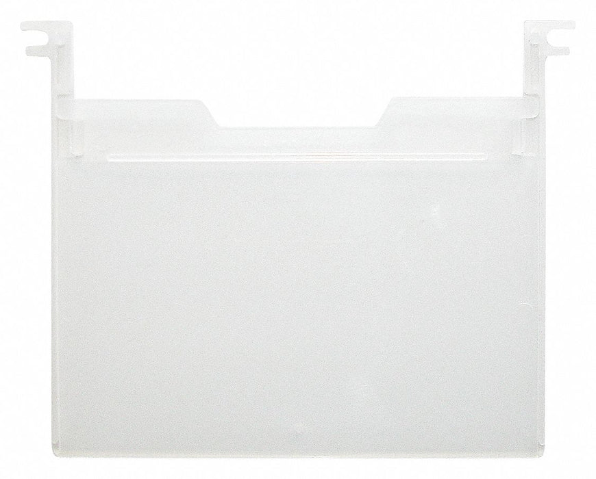 Label Holder Clr Transparent Pocket PK6