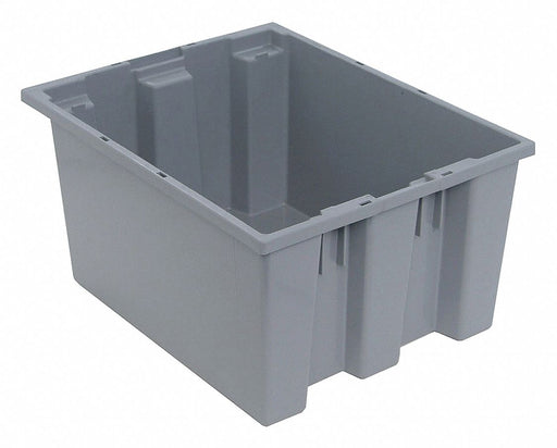 E1880 Stckng NstngTote 19.5inL 15.5inW Gray