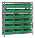 E1525 Bin Shlvng 18inx39inx36in Green