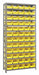 E1507 Bin Shlvng 12inx75inx36in Yellow