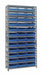 E1509 Bin Shlvng 12inx75inx36in Blue