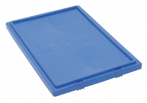 E1889 Lid 12.375 in W Plastic Blue