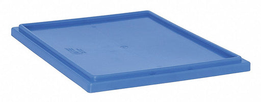 E1890 Lid 19.5 in W Plastic Blue