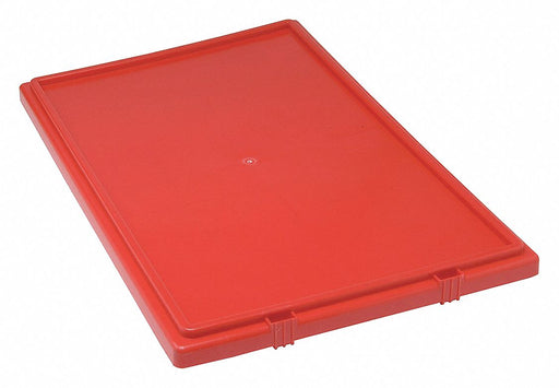 E1892 Lid 19.5 in W Plastic Red