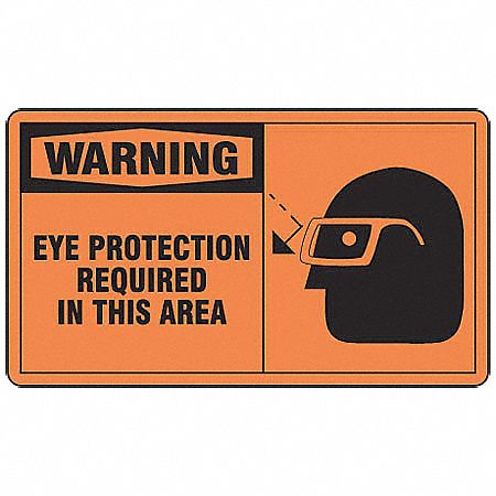 Safety Label 3 1/2 inx5 in Vinyl PK5