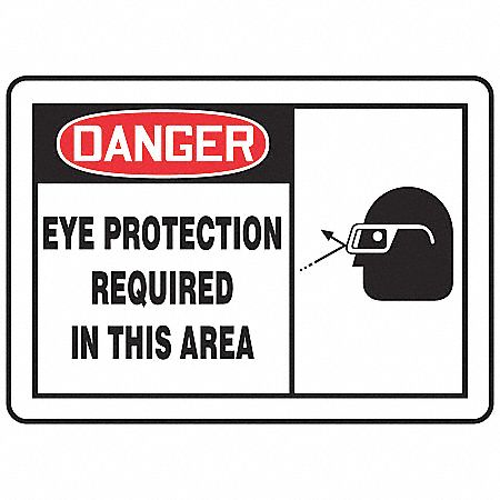 Safety Label 3 1/2 inx5 in Vinyl PK5