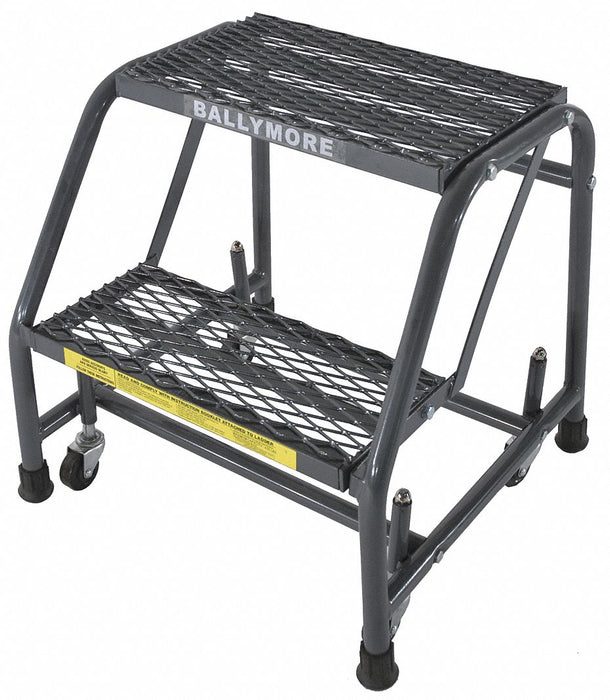 Rolling Ladder Steel 19 In.H