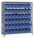 E1511 Bin Shlvng 12inx39inx36in Blue