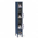 Bx Lckr 6x1Lckr Blue 78 x12 x18 Assm