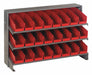 E1540 Bench Pick Rack 12x21x36in Red