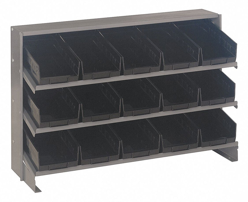 E1541 Bench Pick Rack 12x21x36in Black