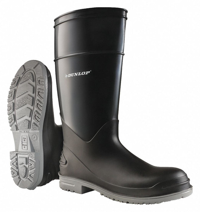 E1749 Rubber Boot Men s 5 Knee Black PR