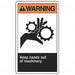 Safety Label 5 inx3 1/2 in Vinyl PK5
