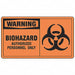 Safety Label 3 1/2 inx5 in Vinyl PK5