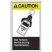 Safety Label 5 inx3 1/2 in Vinyl PK5