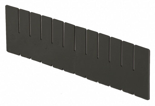 Divider Black Polyethylene 4 7/16 in