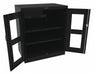 Storage Cabinet 42 x36 x24 Black 2Shlv