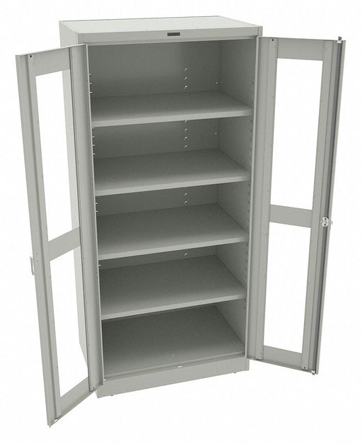 Storage Cabinet 78 x36 x24 LtGry 4Shlv