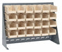 Louvrd Bnch Rk 1/4x21x27in LdCap 140lb