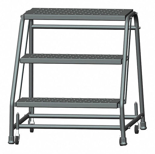 Rolling Ladder Steel 28-1/2 In.H