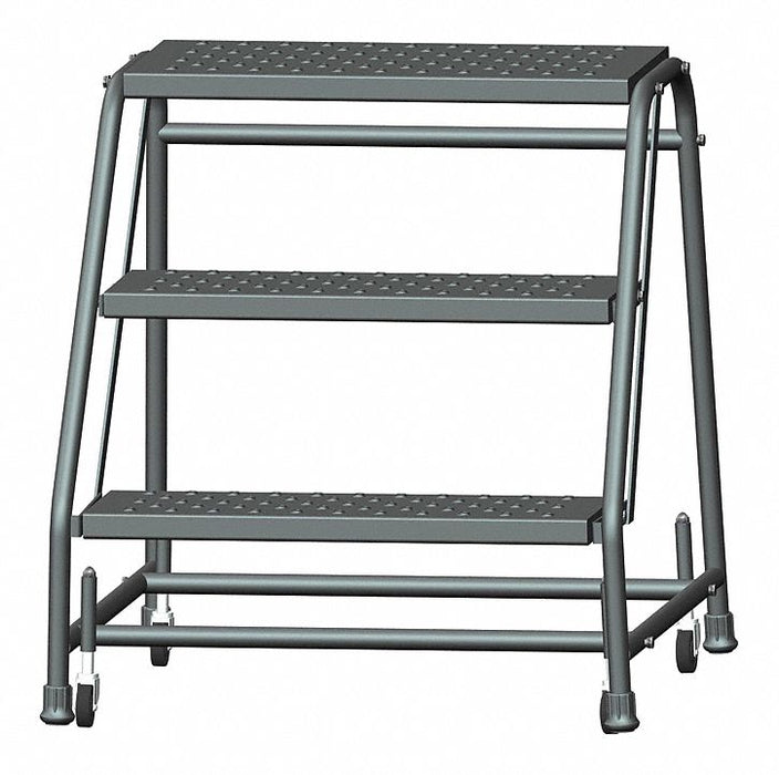 Rolling Ladder Steel 28-1/2 In.H