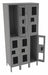 Wrdrb Lckr 2x3Lckr Gray 78 x36 x18 Assm