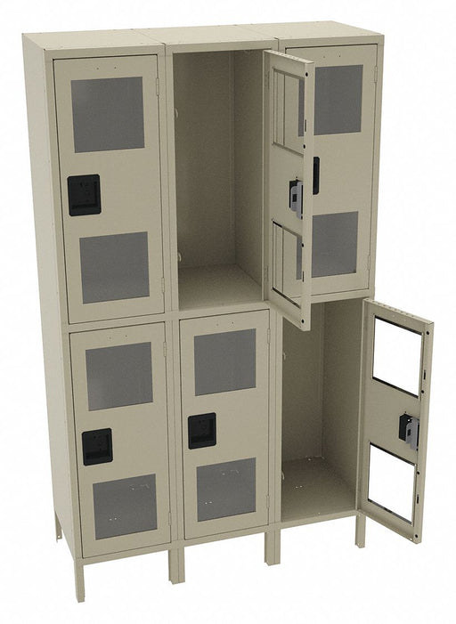 Wrdrb Lckr 2x3Lckr Sand 78 x45 x18 Assm