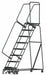Lockstep Rolling Ladder Steel 80 In.H