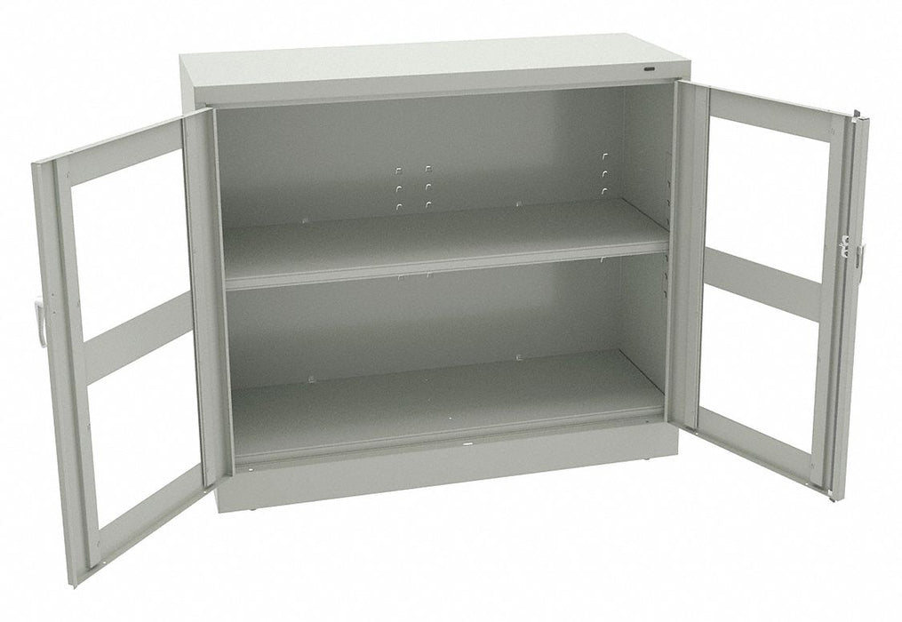 E4501 Shelving Cabinet 42 H 48 W Light Gray