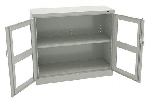E4501 Shelving Cabinet 42 H 48 W Light Gray