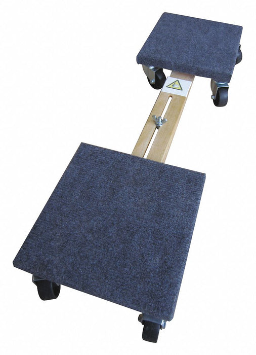 Movers Dolly 1000lb 3-3/8 H 24 to 32 L