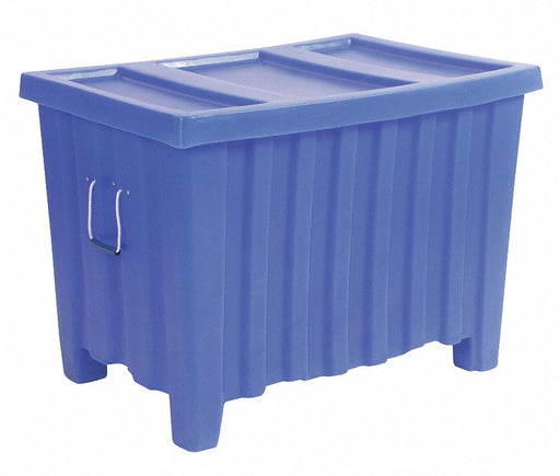 Ribbed Wall Container Plastic 400 lb